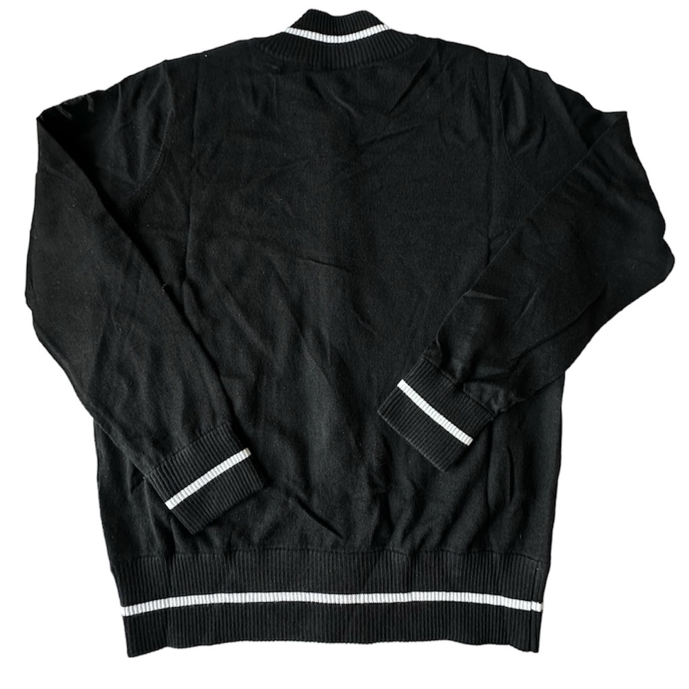 AUTHENTIC Chanel Uniform Full Zip Cardigan Sweater New Size Small - Picture 4 of 7